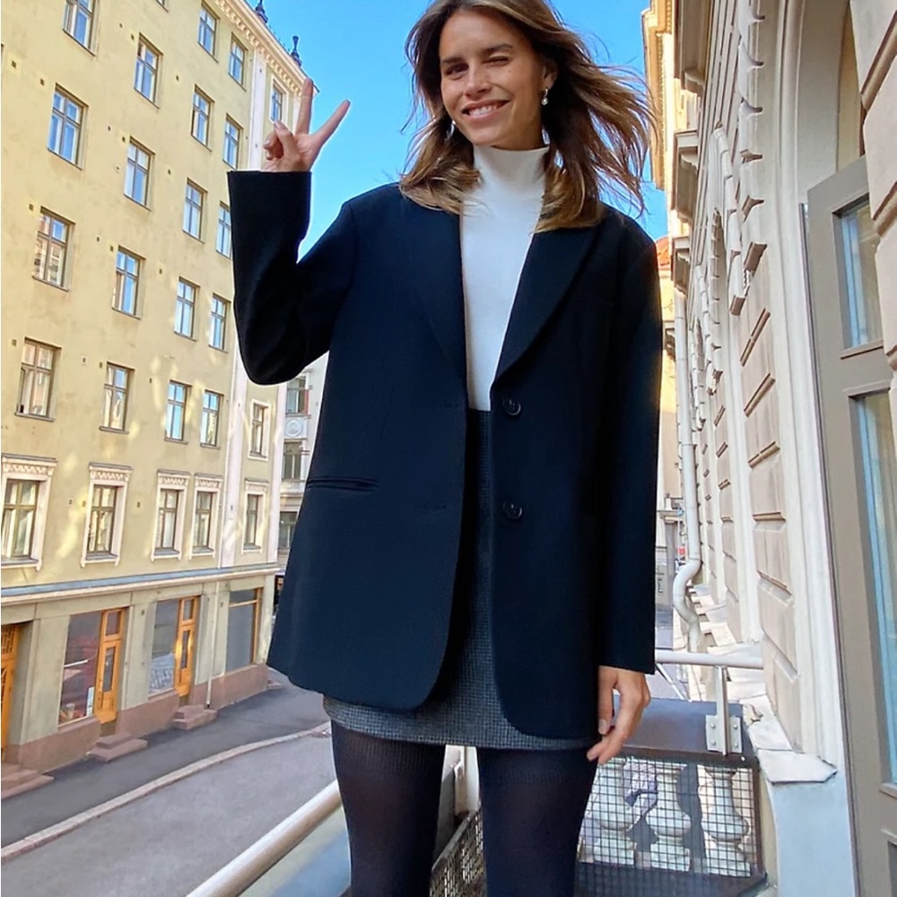 Wilfred Wool Boyfriend Blazer Jacket oversized